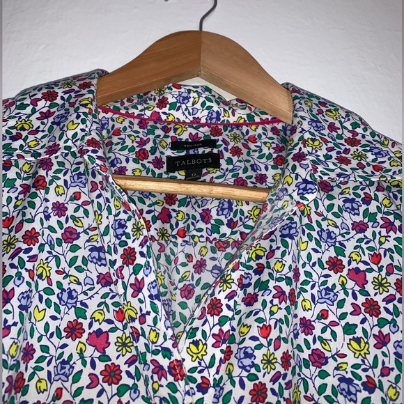 Talbots Other - Talbots Micro Floral Mens Button up